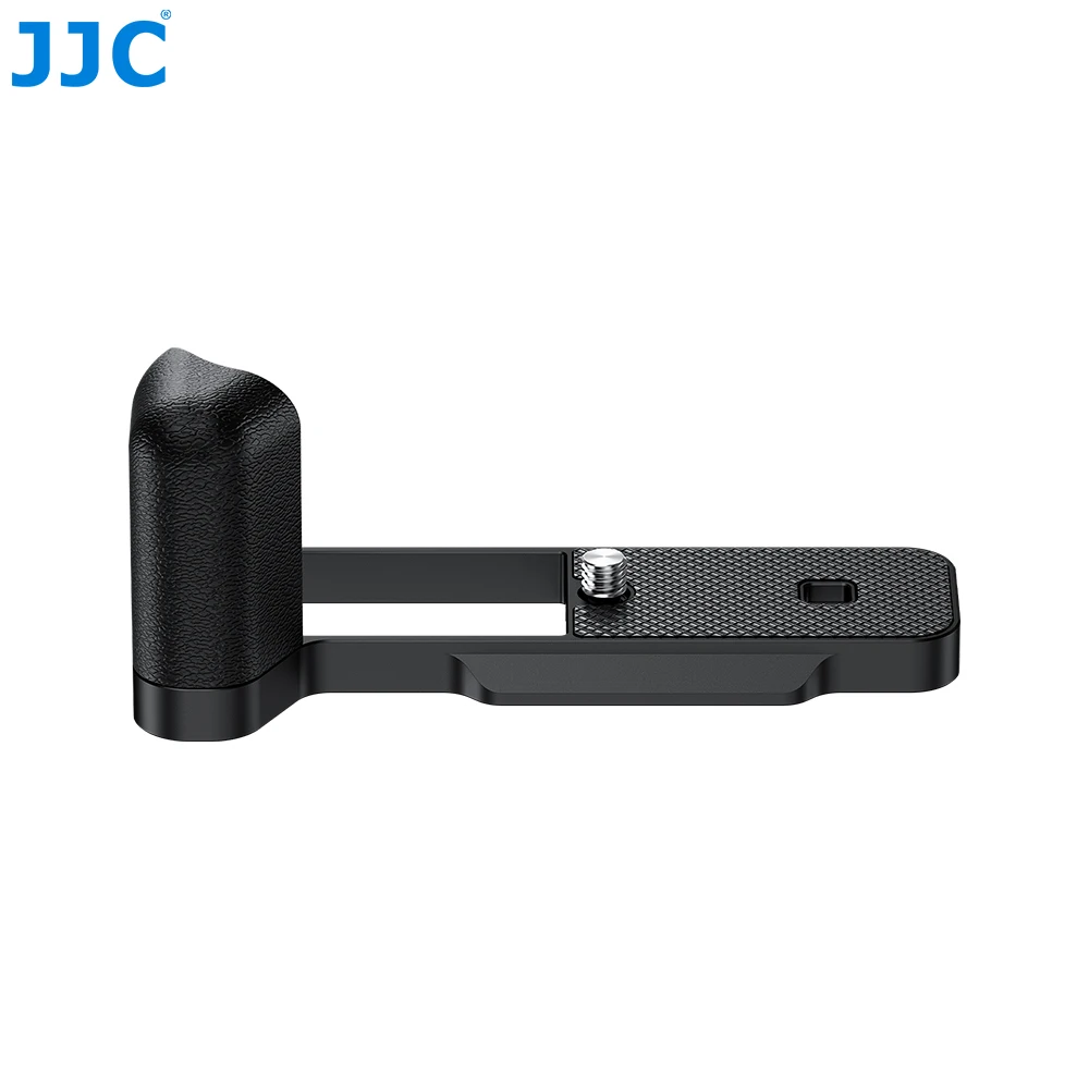 

JJC Aluminum Hand Grip L-Shaped Grip for FUJIFILM X Half Camera Built-in Quick Release Plate for Arca Soft Silicone Handle