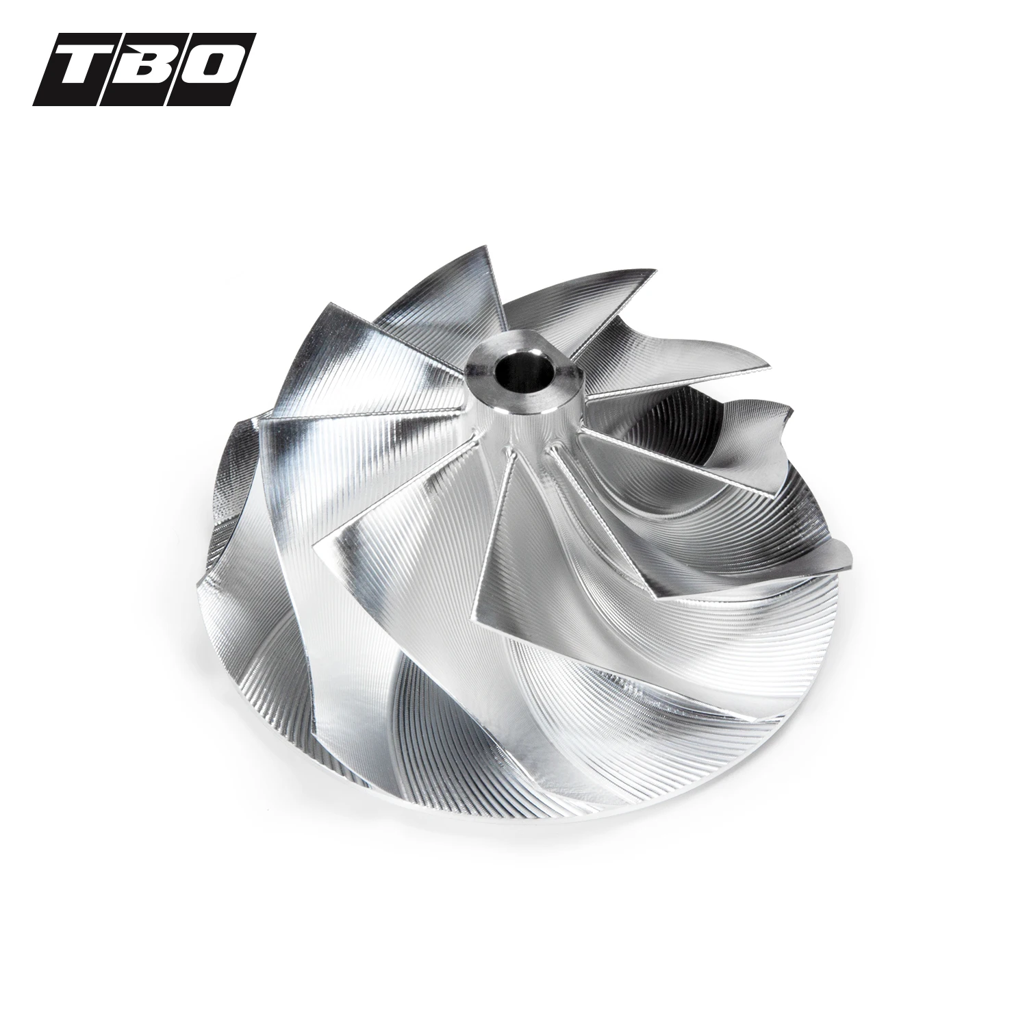 

G Series Turbo G30-770 Billet Forged Compressor Wheel Billet 62x76mm 9+0 Forward 5-AXIS CNC Machine