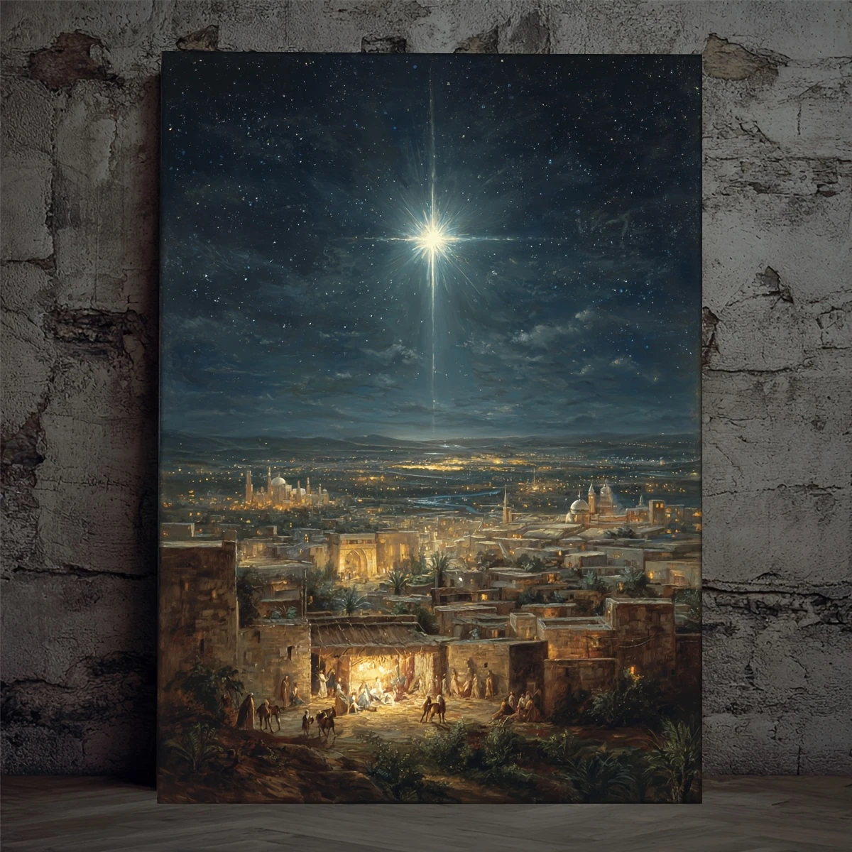 

Jigsaw Puzzle Adult Bethlehem Star Holy City Home Decor Adults Puzzle Games Family Fun Floor Puzzles Educational Toys for Kids