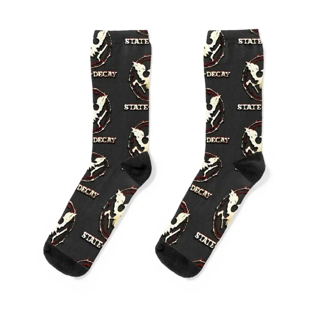 State of Decay Logo Socks funny gift valentine gift ideas winter Socks Man Women's