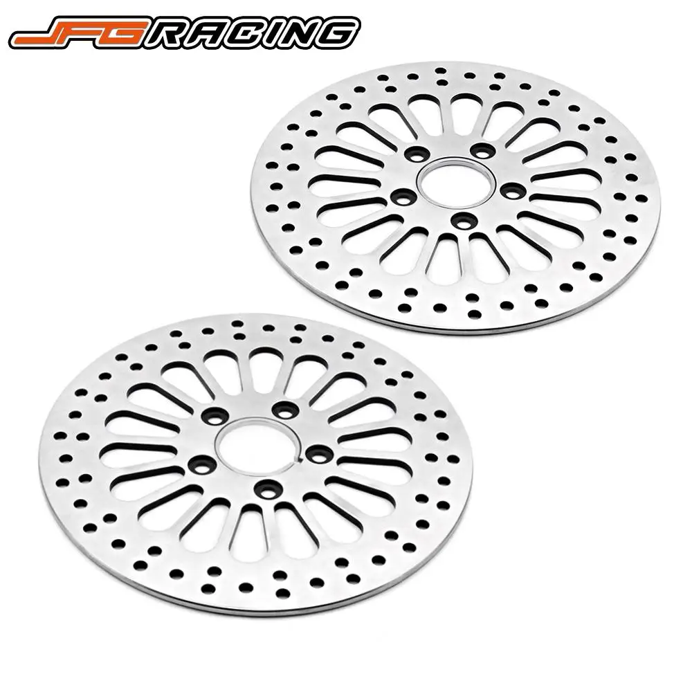 

Motorcycle Front and Rear Brake Disc Rotor kit For HARLEY TOURING SOFTAIL SPORTSTER DYNA MODELS 1984 1985 1986 1987 1988-2013