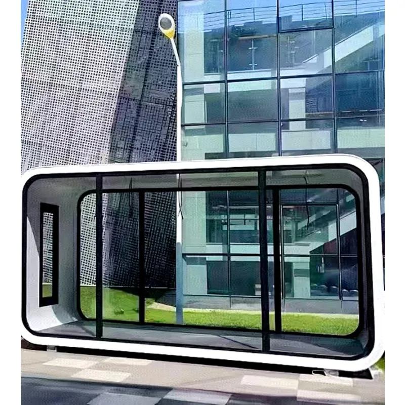 Portable Aluminum Glass Sun Room Modern Modular Steel Structure Eco Friendly Prefab Residential Bedroom Outdoor Hotels