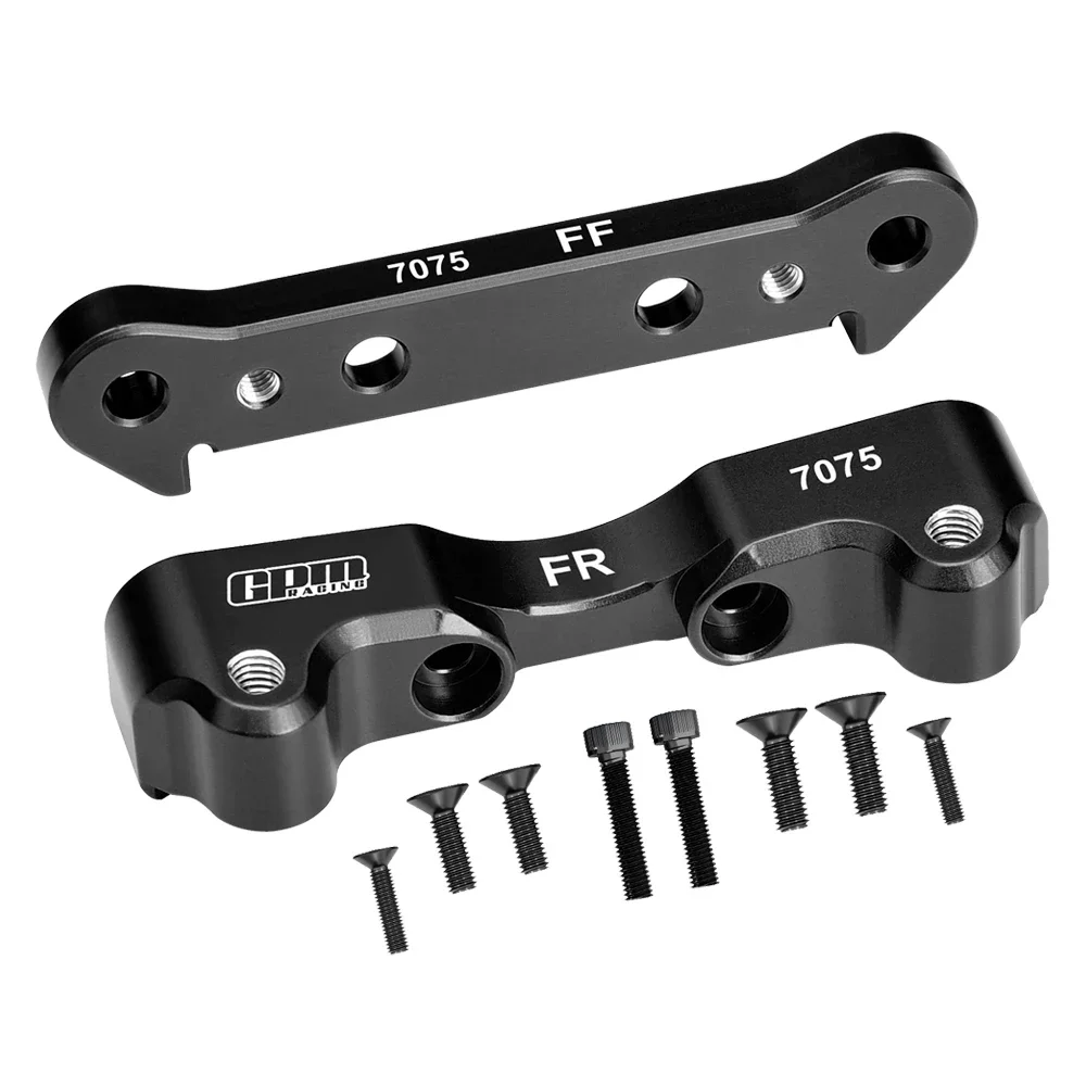 GPM Metalen Front Lower Suspension Arm Mount ARA330555 + ARA330556 voor ARRMA 1/5 KRATON OUTCAST EXB AVC V2 8S RC Auto Monster Truck