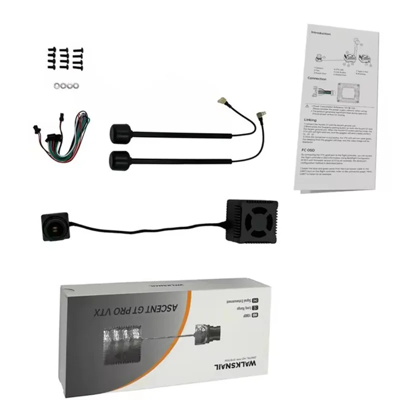 Walksnail Ascent GT Pro 4W VTX digital FPV Kit OSD Or VRX Receiver For RC car/Model Parts