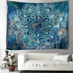 Mandala Tapestry Wall Art Home House Hogar Bedroom Masion Jardim Aesthetic Decor For 2023 Tapiz Y2k Arazzi Wall Hang