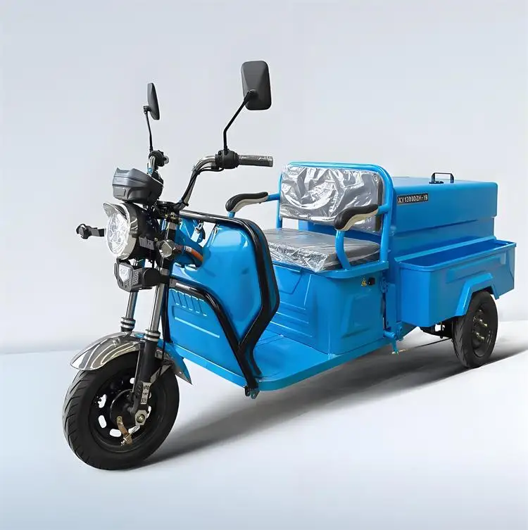 The Electric Tricycle Garbage Classification Collection Vehicle Is Suitable for Residential Communities, and Hotels.