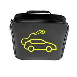 EV Carry Bag Waterproof Fire Retardant For Electric Vehicle Charger Charging Cables Plugs Sockets Charging Equipment Container