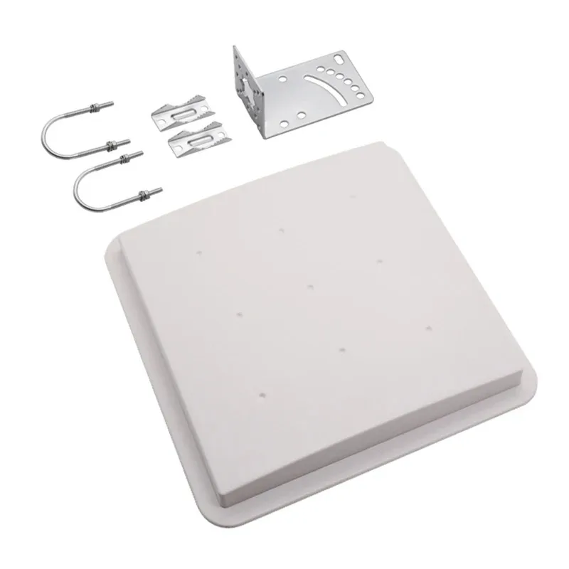 

915MHZ RFID Flat Antenna Metal Bracket Outdoor Waterproof High Gain 9dBi IoT Ultra High Frequency Directional N Female