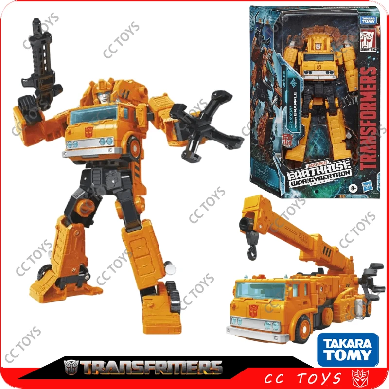 In stock Takara Tomy Transformers Toys Earthrise Series WFC-E10 Grapple Action Figure Robot Collection Hobby Children's Toys