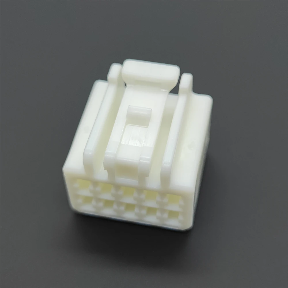 6248-5276 10 Pin Unsealed Automotive Connector Female TS Series 2.3mm PBT Natural Fit for Car Door Window Mirror Wiring