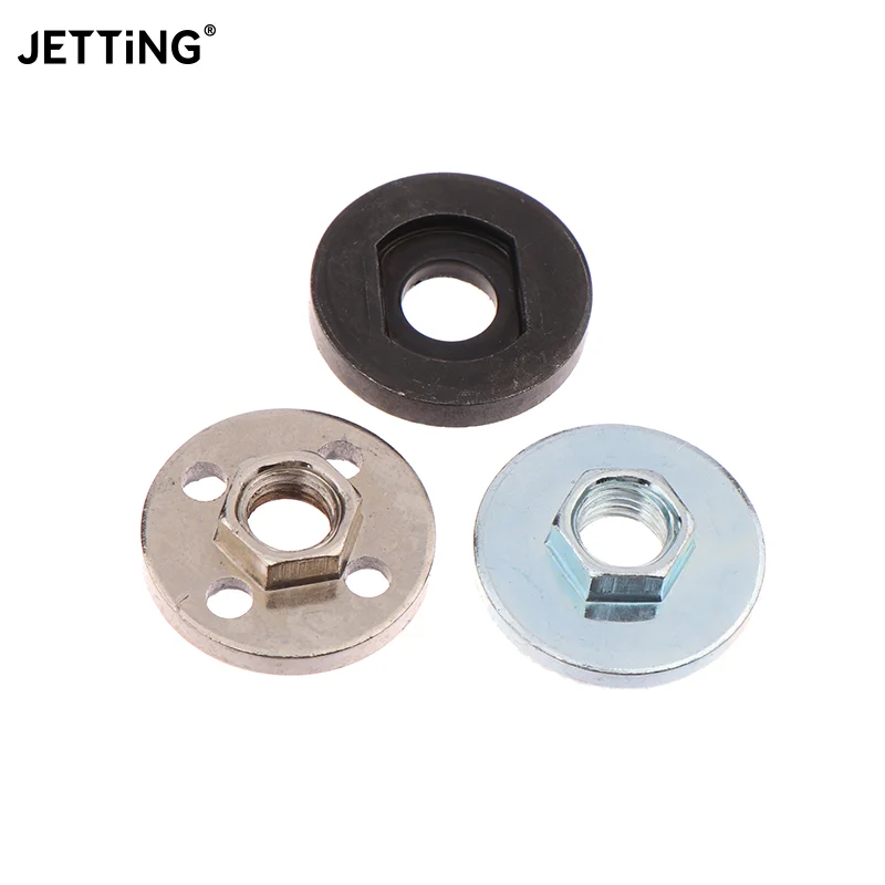 1PC Angle Grinder Pressure Plate Inner Outer Flange Nut Quick Release Locking Hexagon Nut Power Tools Accessories