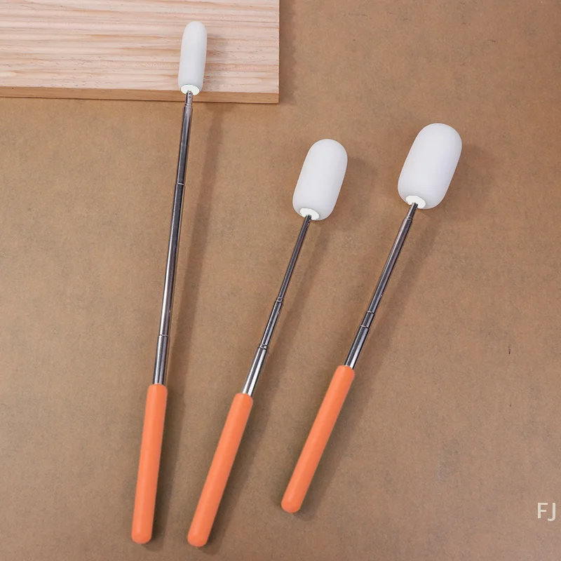 [YU] éponge absorbante en poterie bâton télescopique Sculpture de poterie porte-éponge bricolage bâton de lancer en céramique outils de coupe de poterie