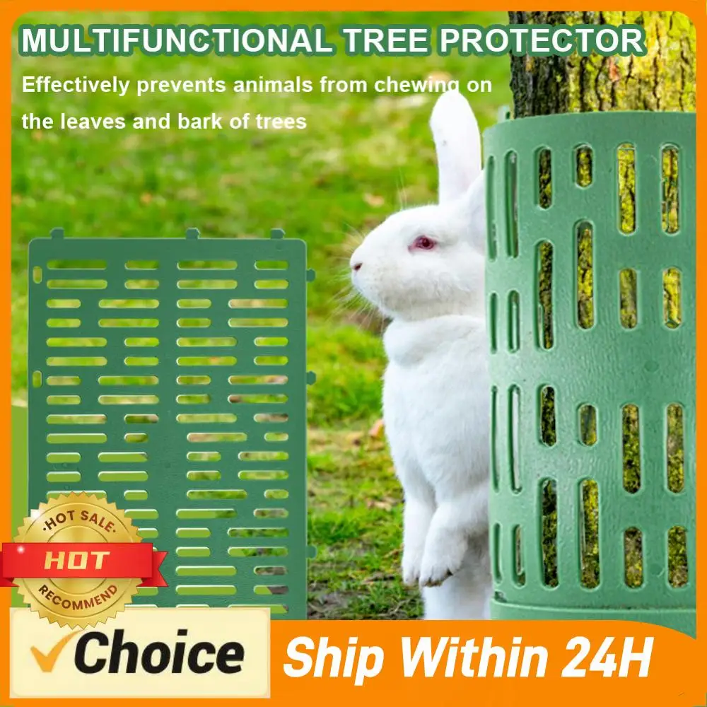 6Pcs Tree Trunk Protector Anti Chewing Tree Wraps with Twist Ties Plant Guard Protectors Adjustable for Protecting Trees