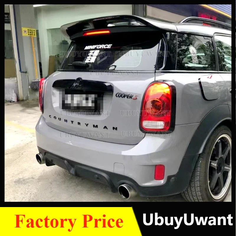 

For BMW MINI Countryman F60 2017-2023 Carbon Fiber /FRP Spoiler Car-Styling Tail Wing Modified Exterior Accessories