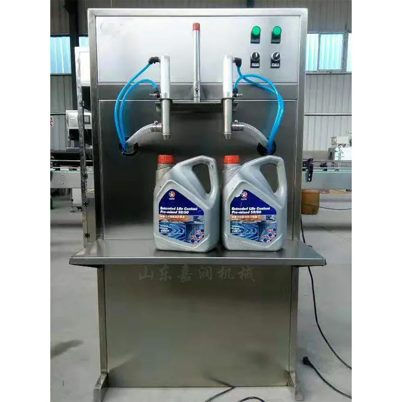 HCY Semi-automatic piston filling machine, laundry detergent 1-5L filling machine