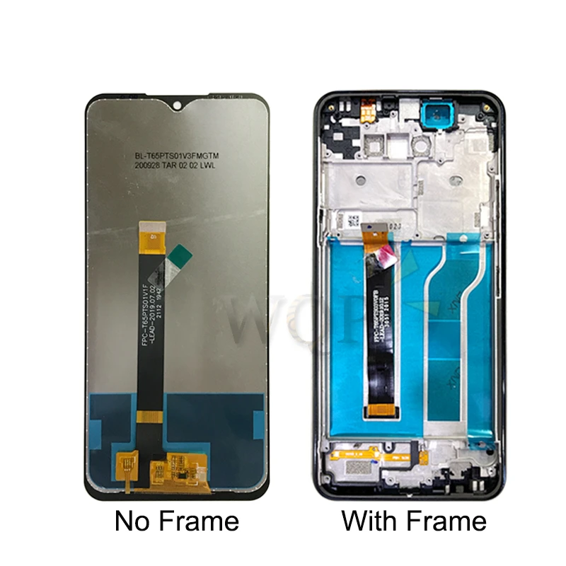 For LG Q51 LCD Display Touch Screen Digitizer Assembly For LG K51 LCD LM-Q510N Display With Frame Replacement parts