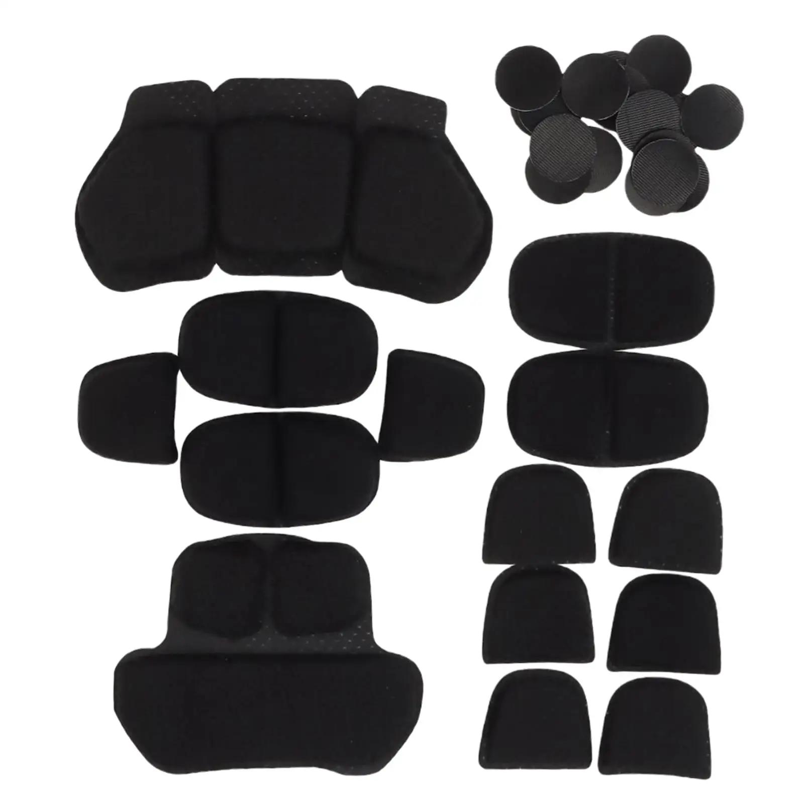 Helmet Pads Kit Soft Cotton EVA Foam Padding for Bicycle Cycling Helmet Internal Cushion Replacement Repair Comfortable Safety