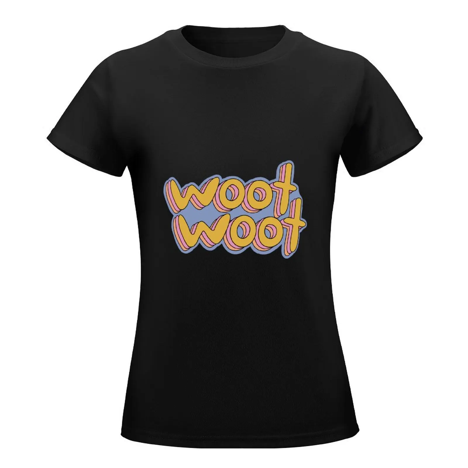 WOOT WOOT T-Shirt tees Blouse rock and roll t shirts for Women