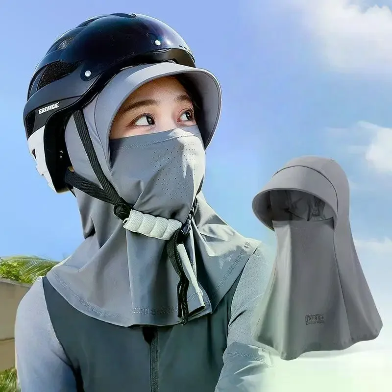 

1Pcs Sports Cycling Sun Proof Mountaineering Scarf Women Summer UV Protection Neck Scarf Hat Cover Outdoor Wrap Cover