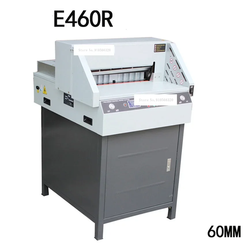 Electric Digital Paper Cutter E460R Automatic Paper Guillotine Cutting Width 460mm Thickness 600 Pages 110V/220V Paper Trimmer