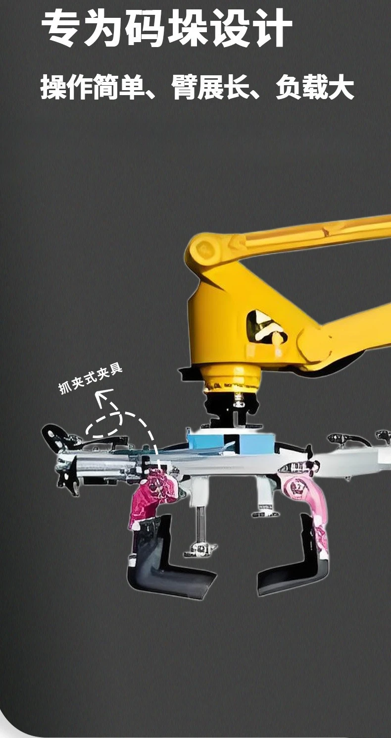 morsetto su robot automatico per pannelli e edifici delle porte