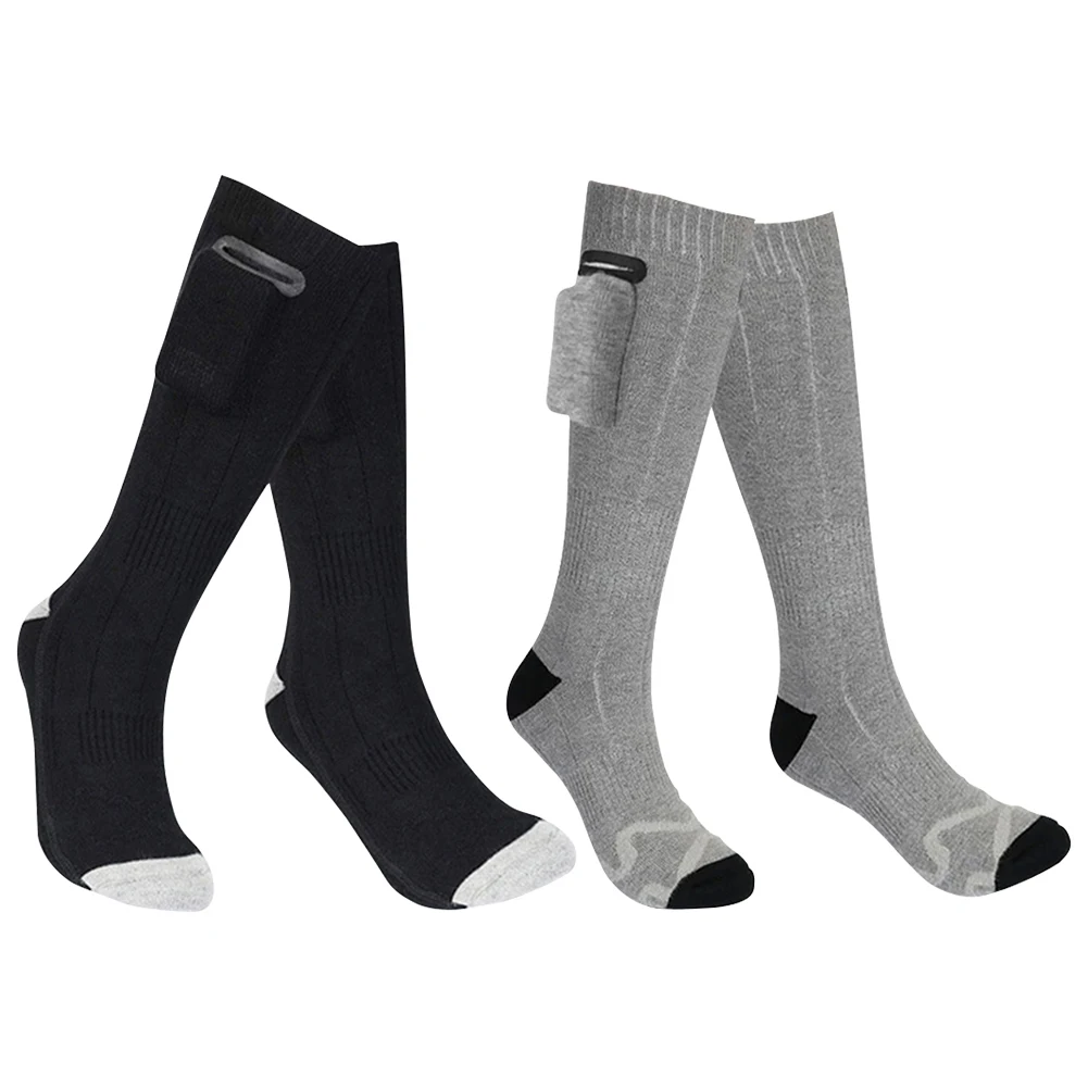 Chaussettes chauffantes électriques métropolitaines, chaussettes thermiques, chauffe-pieds respirants, sports de plein air, pêche, cyclisme, chasse