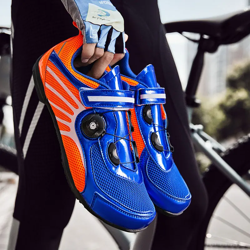 

Professional Racing Bike Shoes Man Mtb Trainers Wear-Resistant Speed Cycling Sneaker Size 36-46 Road Cycling Footwear Men Women