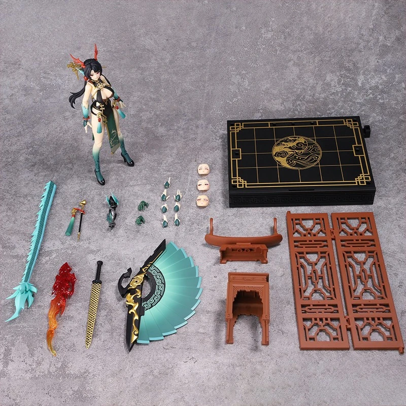 In Stock Brand New Zodiac Tiger Twelve Battles Twelve Zodiac Signs Little Qinglong 1/12 Action Figure Toy