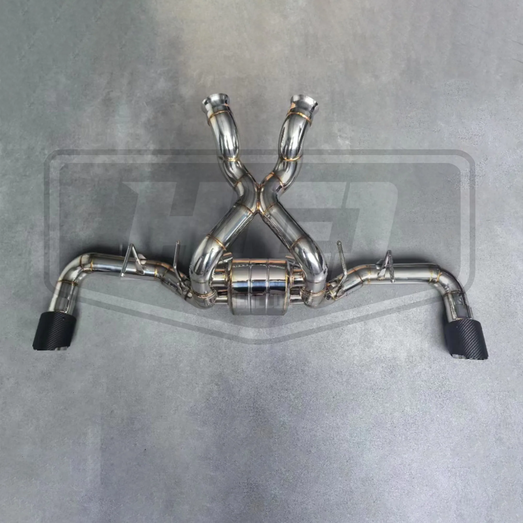 HEO Catback Performance Race Exhaust For Mclaren 570S 570GT 540C Muffler Pipe Catback Stainless Steel Exhaust System
