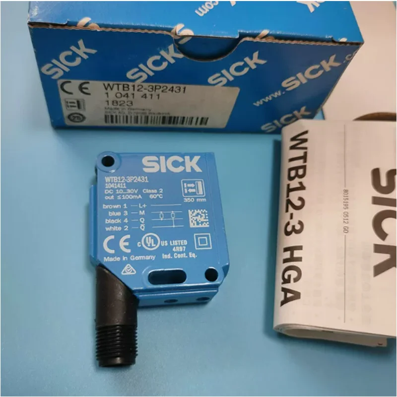 Original SICK Photoelectric Sensor WTB12-3P2431 Order Number：1041411