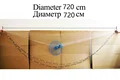 Diameter 720cm