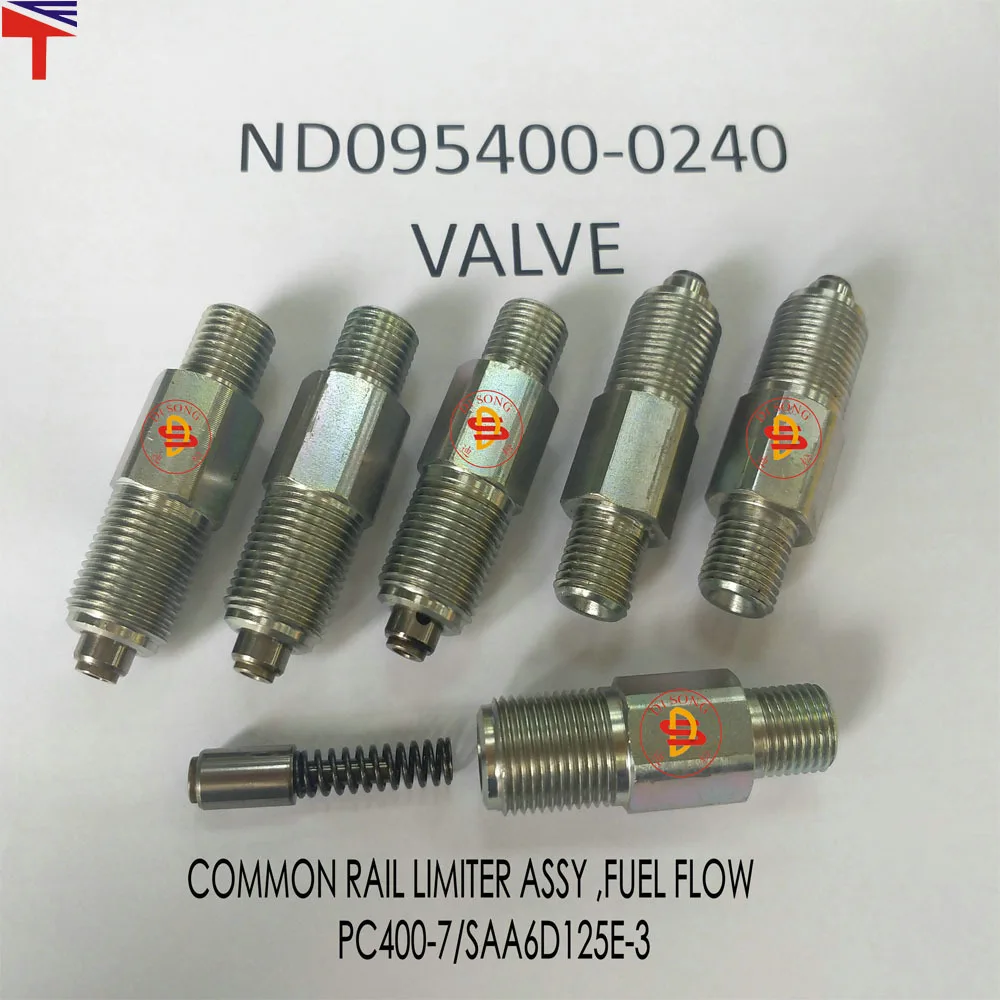 

ND095400-0240 Common Rail Pressure Limiting Valve for PC400-7/6D125 Engines