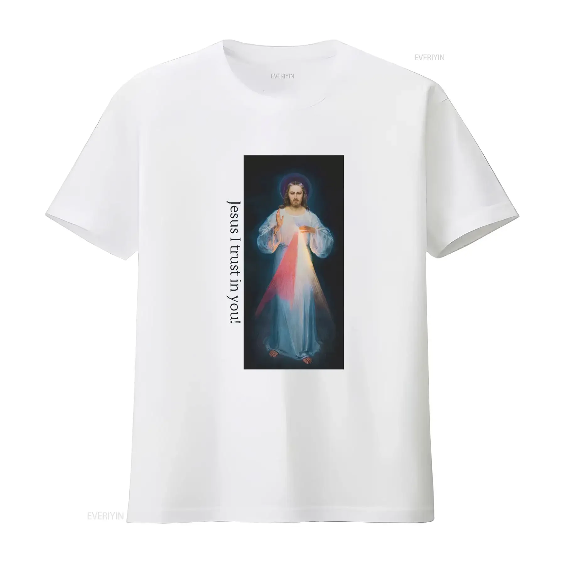 Divine Mercy T Shirt Softstyle vintage Washed Stretched Top For Everyday Wear Unisex Casual Slightly streetwear homme fashion