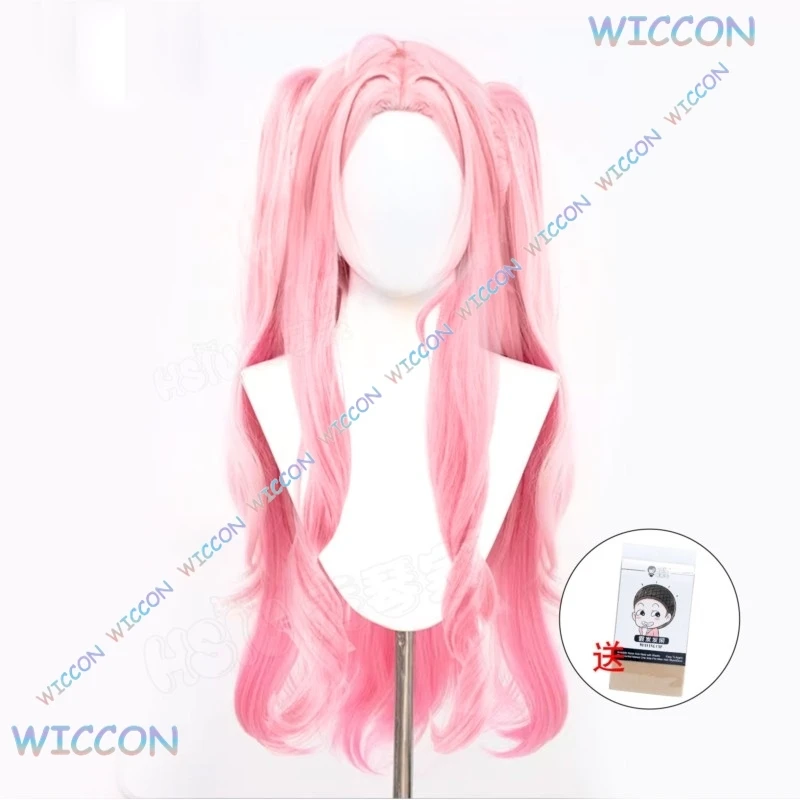

Cosmic/Anime Alienstage Coosplay 3th Anniversary Mizi Cosplay Wig Pink Double Ponytails Mizi Coffee Maid Suit Women Halloween Ro