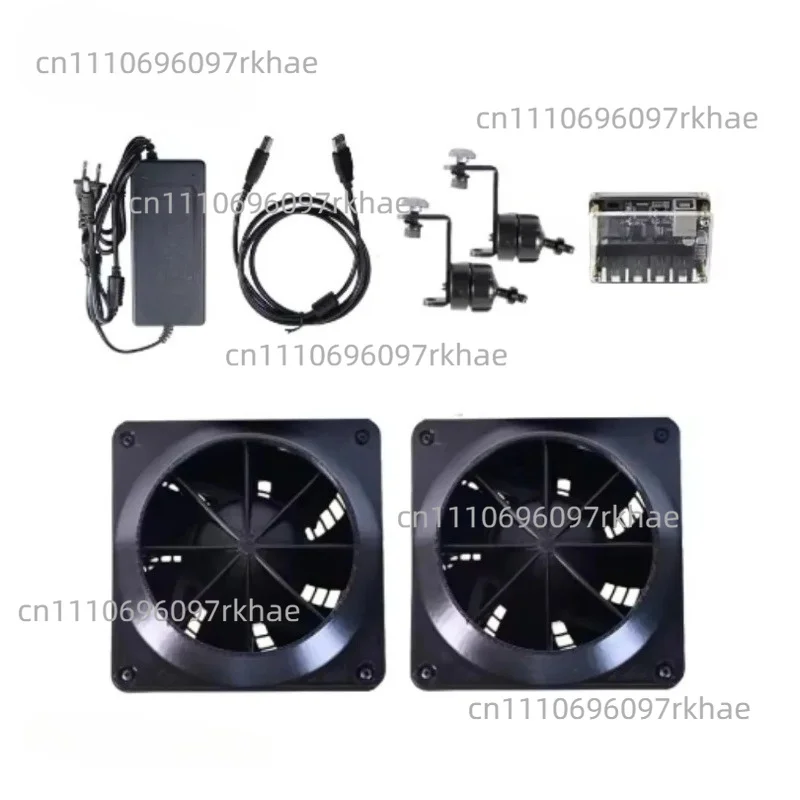 Wind Simulator Kit 8m/s High Speed Low Decibel Racing Fan SIMHUB Customizable Wind Speed USB plug & play for Racing Games