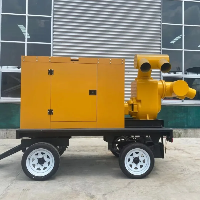 

Customizable OEM Mobile Pump Truck Emergency Mobile Pump Station Well Point Diesel Engine Water Pump for Flood Prevention