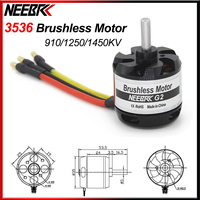 NEEBRC 3536 910KV 1250KV 1450KV Brushless Motor Engine EDF for RC Airplane Fixed-wing Multicopter FPV Racing Drone Helicopter