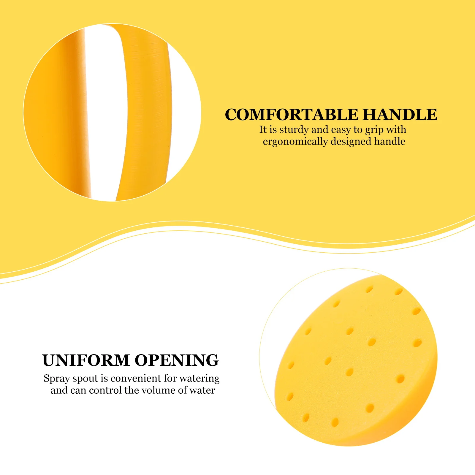 

1Pcs Plastic Watering Can Ergonomic Handle Easy Refill Large Opening Indoor Outdoor Plants Flower Pot Gardening