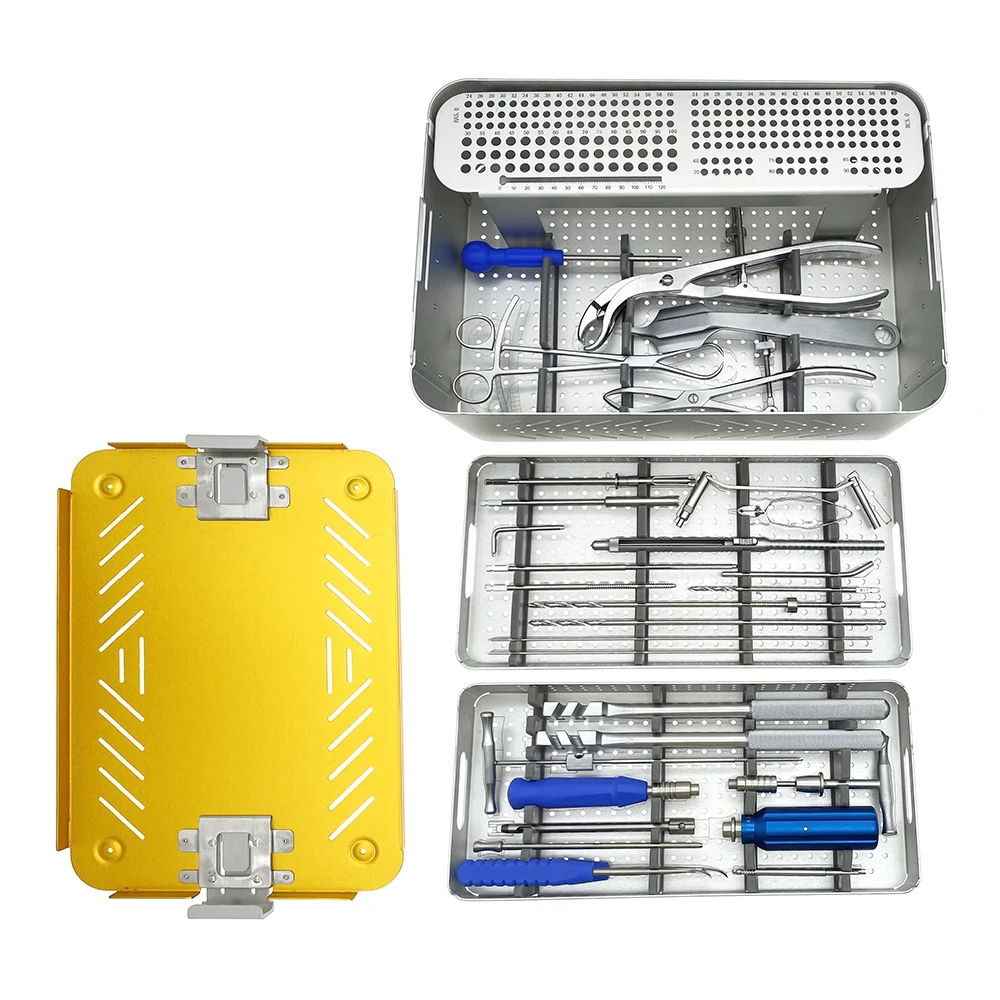 

A0 Lower Limb Locking Plate Instrument Kit Orthopedic Surgical Instrument Kit Set