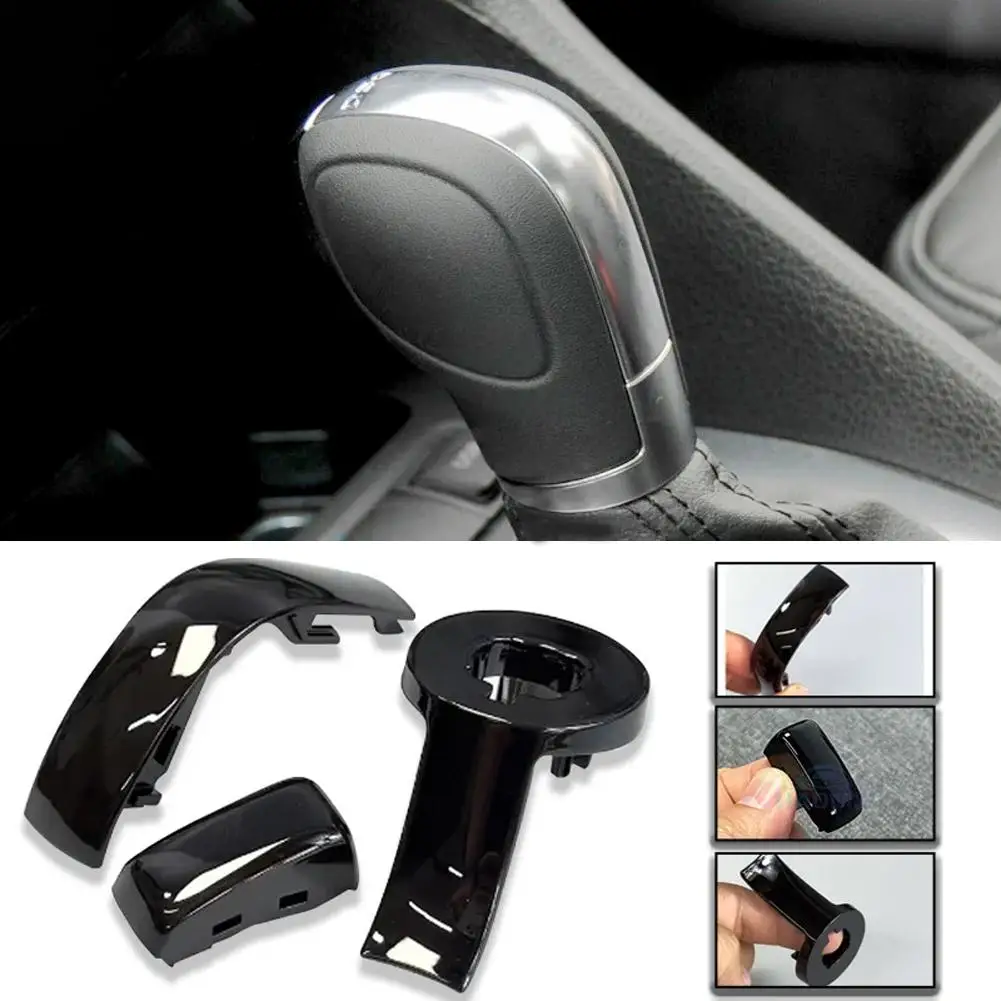 

3pcs/Set Shift Knob Gear Side Cover Replacement For Golf 6 7 R For Passat B7 B8 CC For Jetta For MK6 Car Accessories