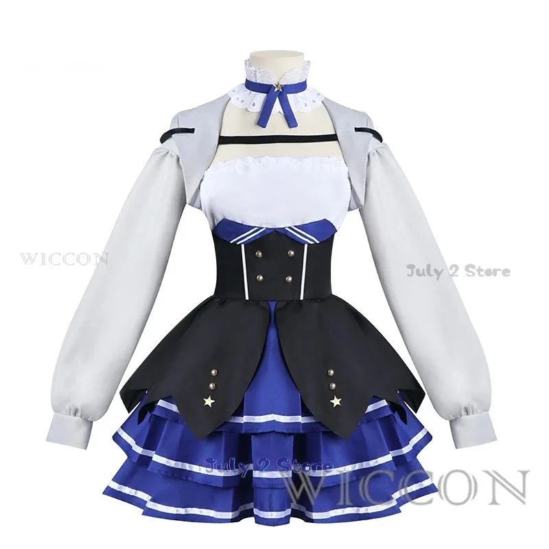 

asdh8@Doki Bird Dokibird Cosplay 2025 Vtuber Cosplay Costume Cos Nijisanji Vtuber Selen Tatsuki New Outfit Full Set WigCOSda@