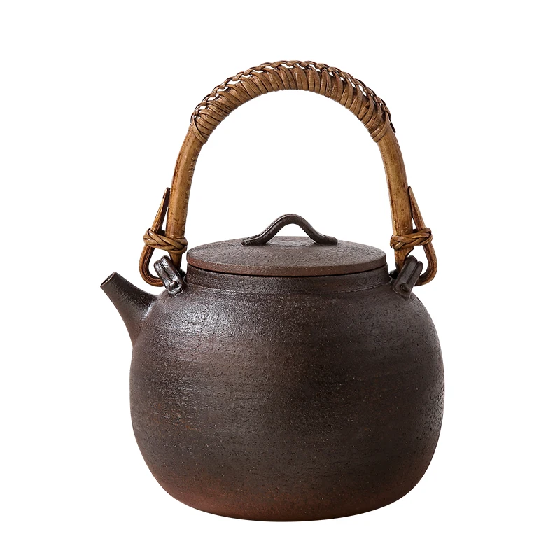 enclosure stove to make tea, household earth pottery boils water for health, electric pottery pot outdoor charcoal stove