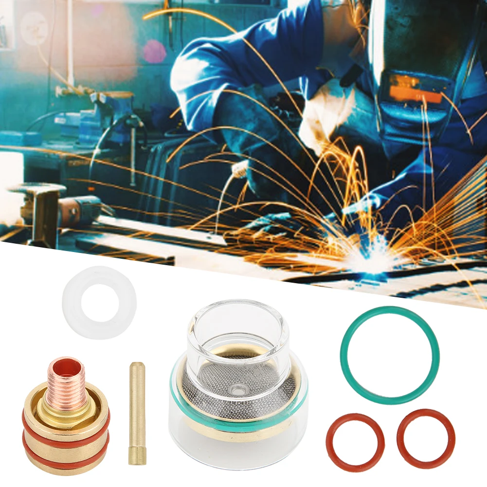 

Welding Torch Accessories TFM53NCN TIG Welding Kit TIG Torch Welding Torch Glass Cup Collet for WP9 WP20