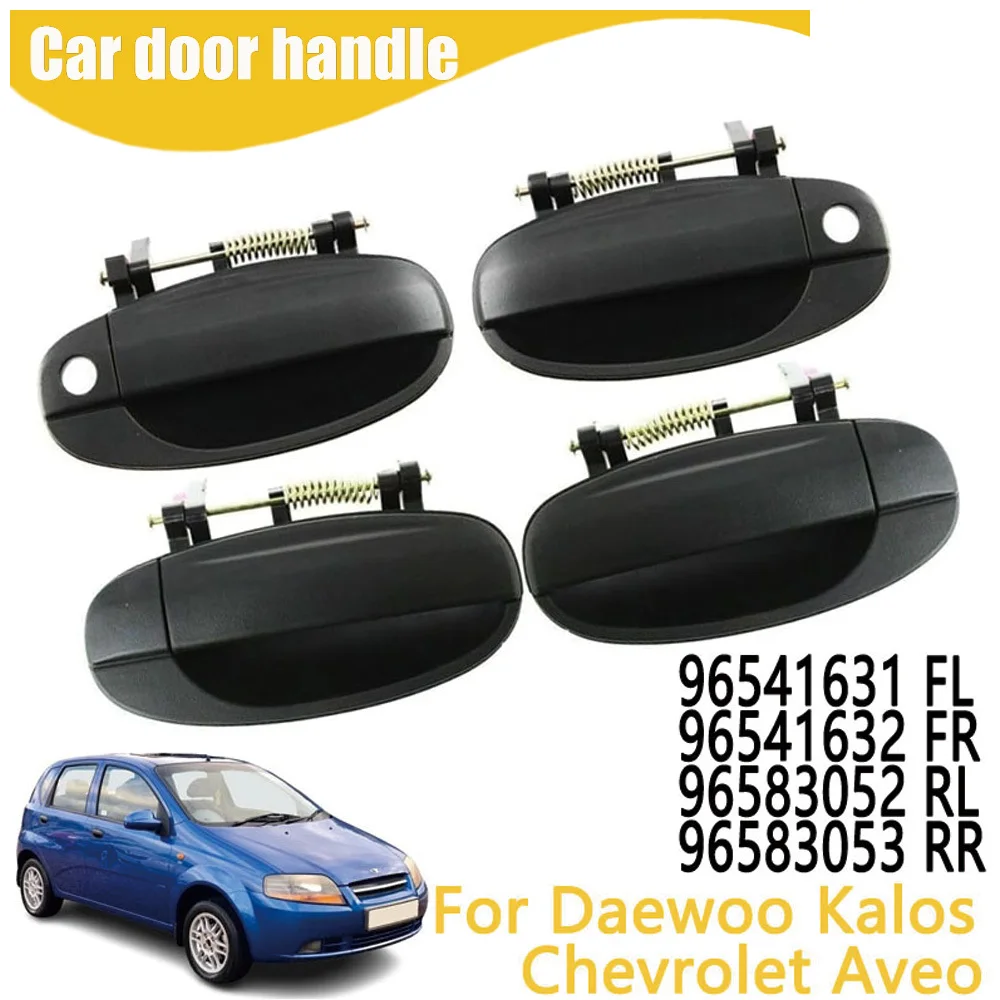 

Outer Exterior Door Handles Fit For Chevrolet Aveo Aveo5 Pontiac G3 96541631 96541632 96583052 96583053