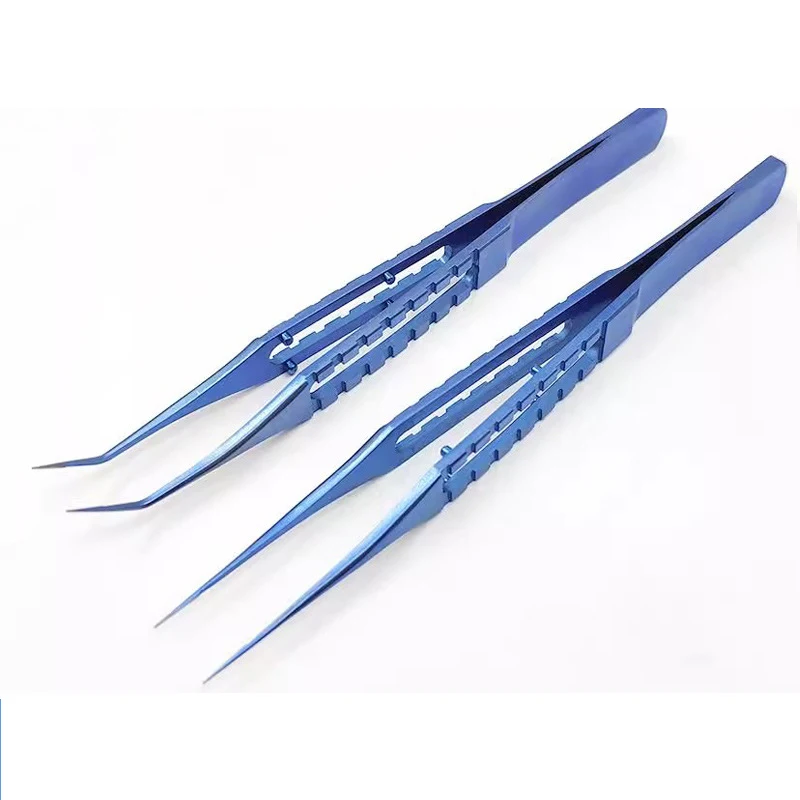 Titanium alloy hair transplant tweezers separating hair follicles transplant hair extraction tweezers Cosmetic plastic tools Oph