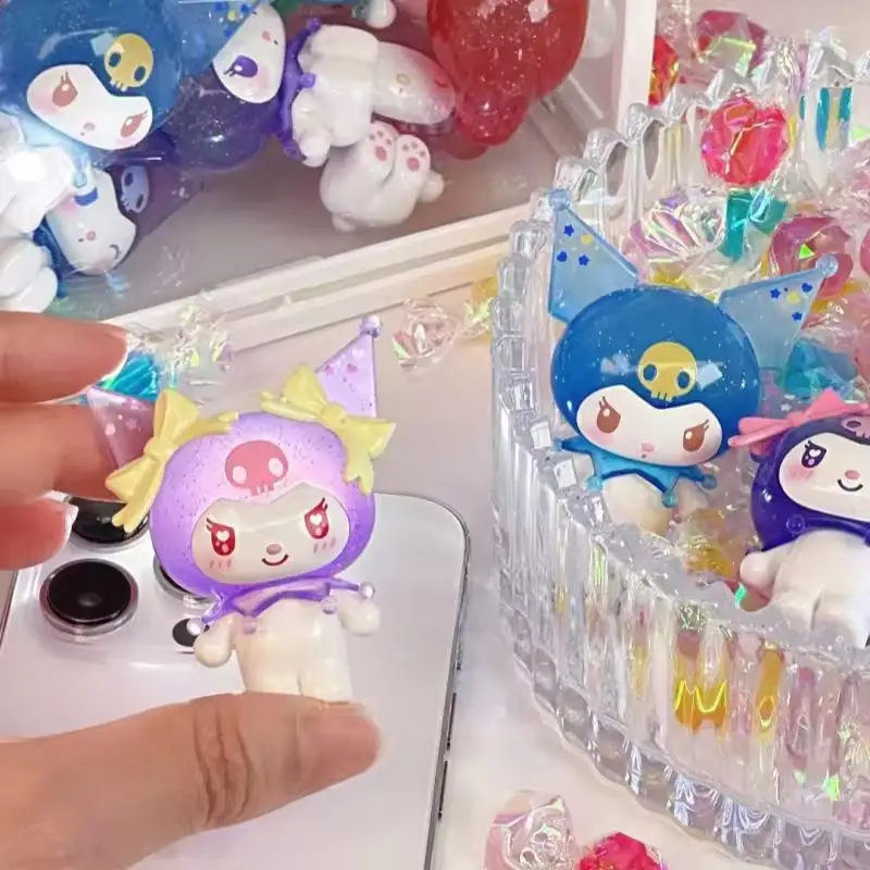 ครอบครัวซานริโอ Kuromi My Melody Ramune สไตล์มินิตัวเลข Surprise กระเป๋าน่ารักอะนิเมะเดสก์ท็อปของเล่นอินเทรนด์กล่องตาบอดชุดตกแต่ง