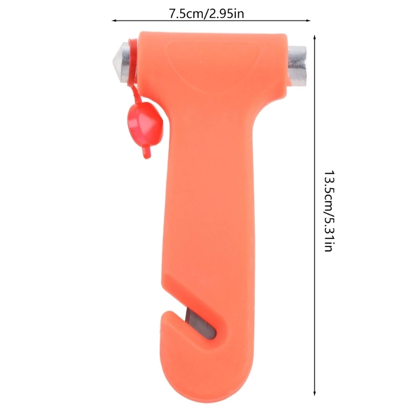 Nieuwe auto-noodveiligheidsuitrusting Break Window Glass Hammer Belt Rope Cutter Tool