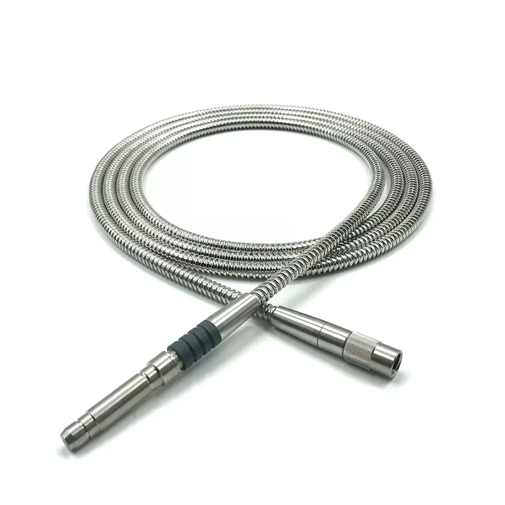 Upgrade 4.0mm 2.5M 3.0M Metal Tube Fit Wolf ,  Cold Light Source Glass Fiber Light Guide Bundle fast shipping