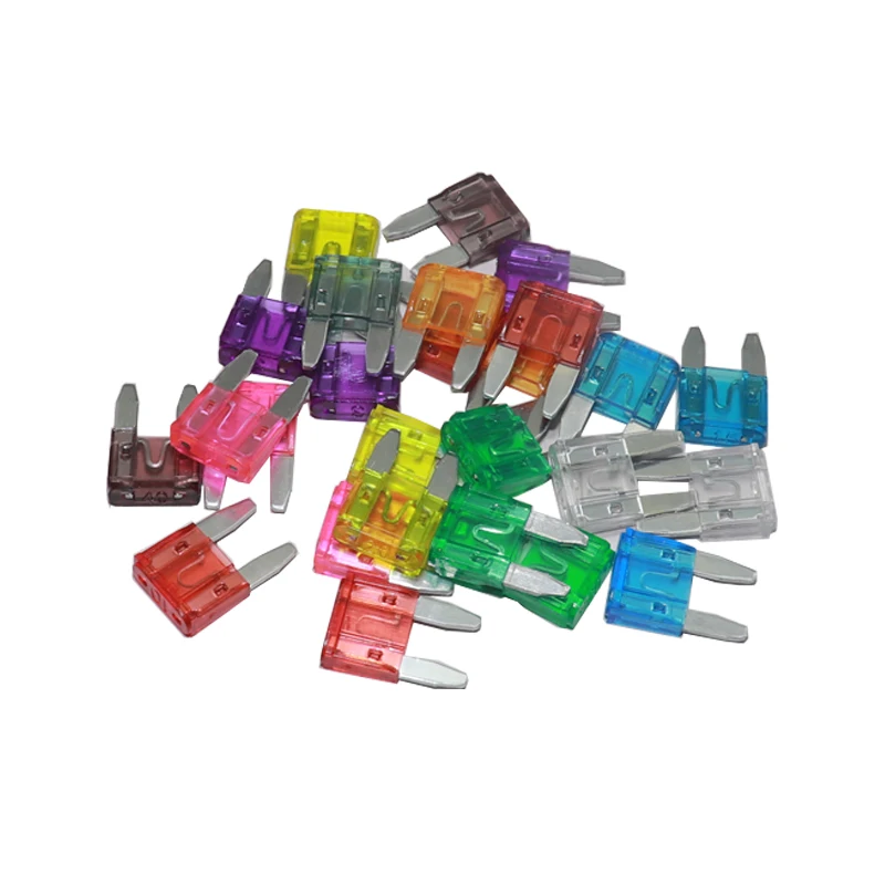 Mini Auto Fuse Combo Kit Mini Multicolor Multi-Function Blade Fuse Replacement Kit For Car/RV/Truck/Motorcycle/Boat