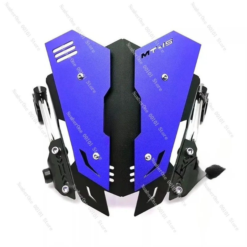 For Benda Jinjila 300 Black Flag 500 LFC700, Universal Aluminum Motorcycle Windshield CNC Modified Part